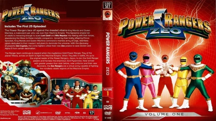 Buy and sell Power Rangers Zeo movies cheap and complete (2)